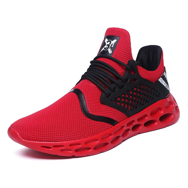 Air Mesh Men Running Shoes Jogging Gym Training Althetic Outdoor Sport Shoes