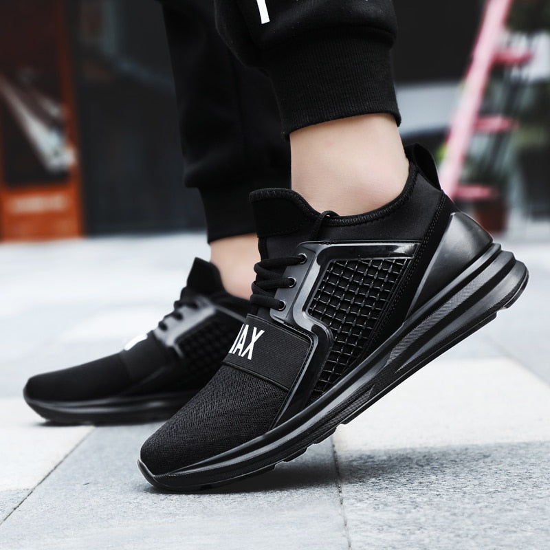 Air Mesh Men Running Shoes Jogging Gym Training Althetic Outdoor Sport Shoes