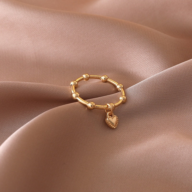 Gold/Silver Color Rings for Women Fashion Copper Long Bar Ring Women Party Rings Simple Jewelry Birthday Gift