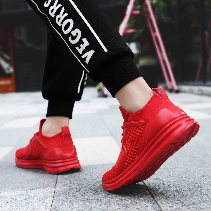 Air Mesh Men Running Shoes Jogging Gym Training Althetic Outdoor Sport Shoes