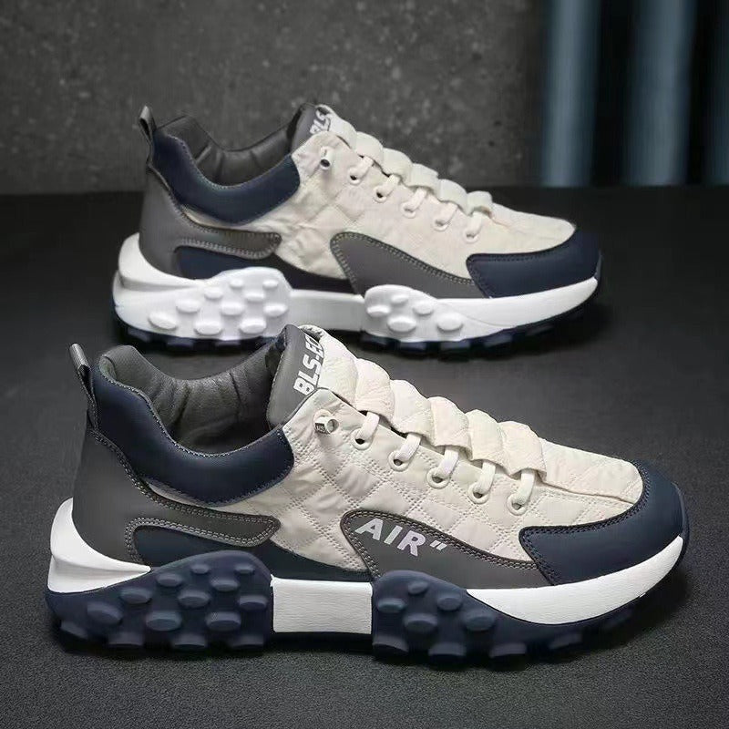 AIR Style Casual Trendy Shoes Men's Sports Student Thick Sole Running Shoes