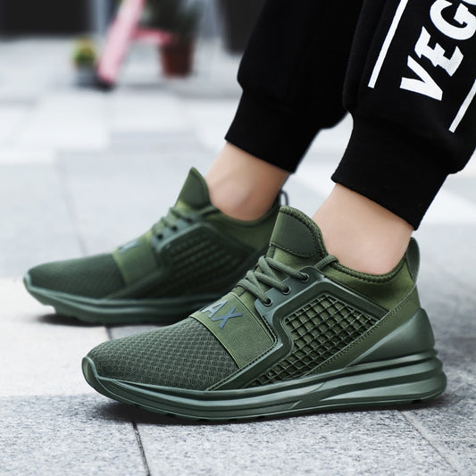 Air Mesh Men Running Shoes Jogging Gym Training Althetic Outdoor Sport Shoes