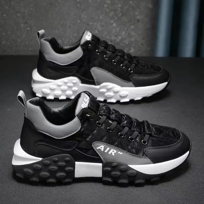 AIR Style Casual Trendy Shoes Men's Sports Student Thick Sole Running Shoes